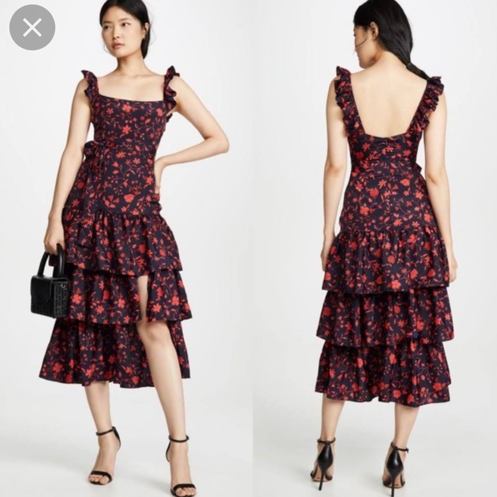 Likely Charlotte Tiered Dress 0